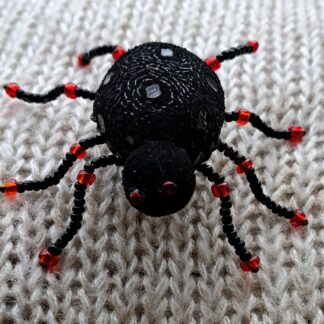 Паучок черный