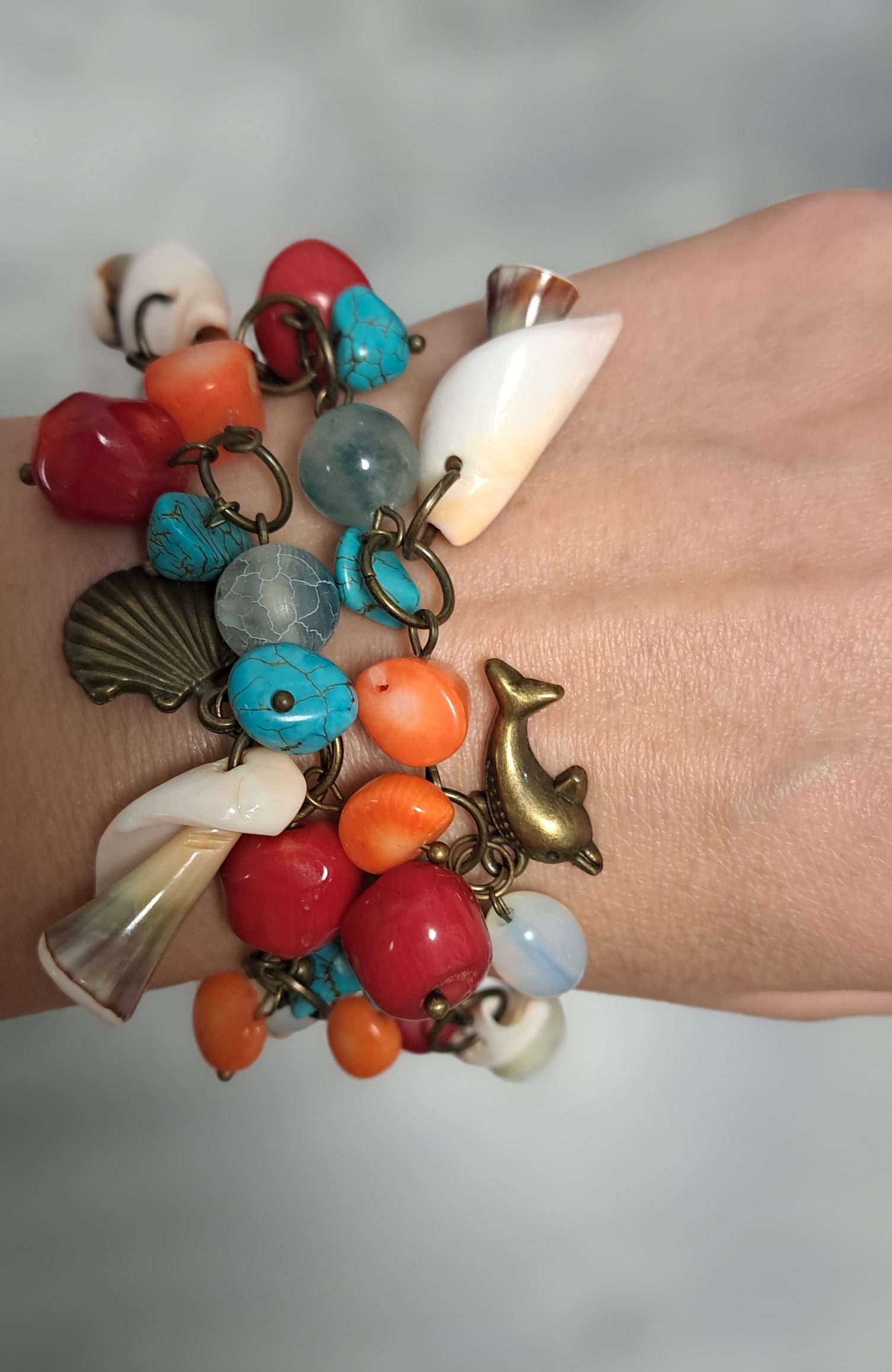 Браслет Коралловое море 2