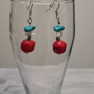 Серьги Жаркое лето